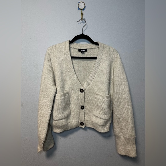 Apparis Cream Women's Cardigan Sweater - Picture 1 of 6